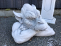 Preview: Steinfigur, Park &  Gartendekoration "großes Gargoyle Gesicht" Steinguss, Skulptur, Gartenfigur