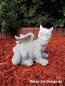 Preview: cute dragon from white concrete - Height: 23.5 cm
