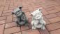 Preview: Gartenfigur Drache, süßer Spitzohrdrache, Park & Gartendekoration, Skulpturen, Steinfiguren, Steinguss