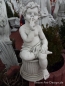 Preview: Angel figurine stone statue "Please softly"