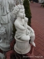 Preview: Angel figurine stone statue "Please softly"