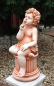 Preview: Gartenfigur, Engelsfigur, "Bitte ganz leise" Park & Gartendekoration, Grabfigur, Steinfigur, Steinguss