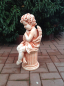 Preview: Gartenfigur, Engel "schlafend mit Decke" Park & Gartendekoration, Statue, Skulptur, Grabfigur, Steinguss