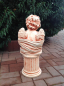 Preview: Gartenfigur, Engel "schlafend mit Decke" Park & Gartendekoration, Statue, Skulptur, Grabfigur, Steinguss