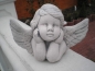 Preview: Engel, Steinfigur, Statue, Gartenfigur, Steinguss, Skulptur, Gartendekoration