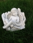 Preview: Engel, Steinfigur, Statue, Gartenfigur, Steinguss, Skulptur, Gartendekoration