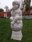 Preview: Engel, Steinfigur, Statue, Gartenfigur, Steinguss, Skulptur, Gartendekoration