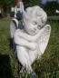 Preview: Engel, Steinfigur, Statue, Gartenfigur, Steinguss, Skulptur, Gartendekoration