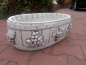 Preview: oval planter / box with wine decor
