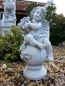 Preview: Engel, Steinfigur, Statue, Gartenfigur, Steinguss, Skulptur, Gartendekoration