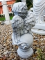 Preview: Engel, Steinfigur, Statue, Gartenfigur, Steinguss, Skulptur, Gartendekoration