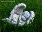 Preview: Engel, Steinfigur, Statue, Gartenfigur, Steinguss, Skulptur, Gartendekoration