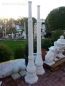 Preview: Laternenmast, Gartenlaterne, Steinlaterne, Gartendekoration