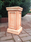 Preview: klassischer Sockel - quadratisch - Höhe: 47 cm, Säule, Figurensockel, Betonsäule, Park & Gartendekoration, Säule, Steinguss