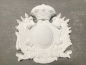 Preview: Wandbild, Wappen, 88 cm hoch, Fassadenschmuck, Stuck, Steinguss, Garten & Parkdekoration, Relief