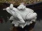 Preview: Frog & 2 Young - Gargoyle / pond figure