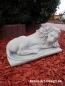 Preview: Löwe Steinfigur, Statue, Gartendekoration