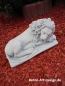 Preview: Löwen Steinfiguren, Statue, Gartendekoration