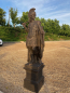 Preview: Gartenfigur, "Centurio" Römischer Feldherr mit Speer, Steinguss, Statue, Park & Gartendekoration, Steinfigur