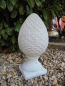 Preview: Pinienzapfen, Pfeilerspitze,  47 cm hoch, Pfeilerschmuck, Park & Gartendekoration, Steinguss