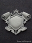 Preview: Wappen, Relief, Wandbild, Steinguss, Fassadenstuck, Stuck, Ornament