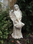Preview: Engel, Steinfigur, Statue, Gartenfigur, Steinguss, Skulptur, Gartendekoration