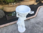 Preview: Gartendekoration, Blumenschale, Steinfigur