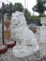 Preview: Löwe Steinfigur, Statue, Gartendekoration