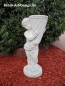 Preview: Gartenfigur "Junge mit Horn" zum bepflanzen, Park & Gartendekoration, Skulptur, Steinfigur, Steinguss