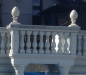 Preview: Pinienzapfen mit Sockel, Pfeilerschmuck, 52 cm hoch, Park & Gartendekoration, Steinguss