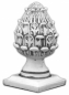 Preview: Pinienzapfen, Pfeilerschmuck, Obelisk, Pfeilerkappe, Gartendekoration