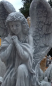 Preview: Engel Statue, Steinguss, Frostsicher, Gartenfigur, Steinfigur