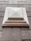 Preview: Pfeilerabdeckung Pyramide ca. 33,5 x 33,5 cm
