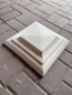 Preview: Pfeilerabdeckung Pyramide ca. 33,5 x 33,5 cm