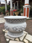 Preview: Pflanzschale, Vase, 43 cm hoch, Pflanztopf für Garten oder Terrasse, Park & Gartendekoration, Steinguss