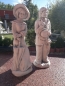 Preview: 2 Figuren im SET "Dame & Herr mit Schirm" Park & Gartendekoration, Skulptur, Steinguss