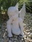 Preview: Engel, Steinfigur, Statue, Gartenfigur, Steinguss, Skulptur, Gartendekoration