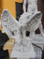 Preview: Statue Adler Steinfigur H.60 cm, Steinguss
