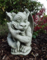 Preview: Gargoyle, Steinfigur, Gartenfigur, Statue