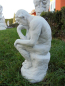 Preview: Steinfigur "Der Denker" weltberühmte Statue, 38 cm hoch, Park & Gartendekoration, Steinguss, Skulptur