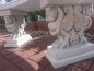 Preview: Steinbank, Gartenbank, Parkbank, Gartendekoration, Bank