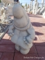 Preview: Zwerg, Troll, Wichtel, Skulptur, Steinfigur mit Pflanztopf
