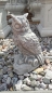Preview: Garden figure "Owl" 29 cm high concrete Gartendeko