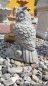 Preview: Garden figure "Owl" 29 cm high concrete Gartendeko