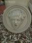 Preview: Bacchus, Relief, Wandbild, Steinguss, Fassadenstuck, Stuck, Ornament