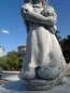 Preview: "Girl with 2 ducks" sweet stone figure