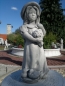 Preview: "Girl with 2 ducks" sweet stone figure