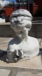 Preview: Gartenfigur, Büste "IRIS" 28 cm hoch, Skulptur, Park & Gartendekoration, Steinguss