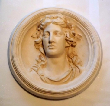 Preview: Relief, Wandbild, Steinguss, Fassadenstuck, Stuck, Ornament