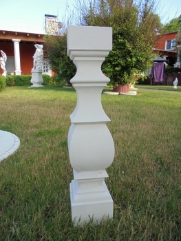 Preview: Baluster für Balustrade, Höhe 73 cm, Park & Gartendekoration, Steinguss, Geländer